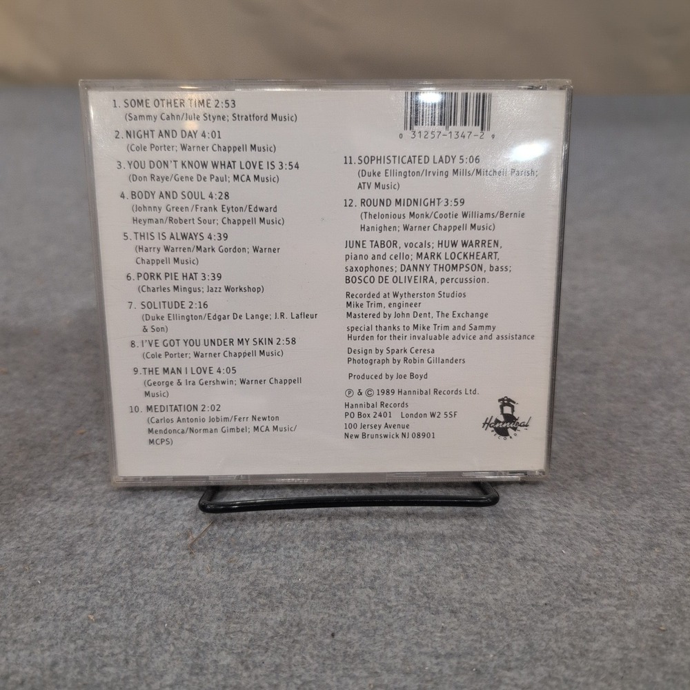 June Tabor Some Other Time CD 1989 Hannibal Records HNCD 1347 Jazz Folk Vocals - Picture 2 of 2